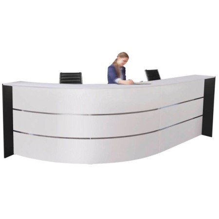 Empfangstheke BARI weiss