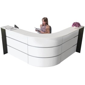 Empfangstheke BARI weiss