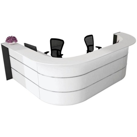 Empfangstheke BARI weiss