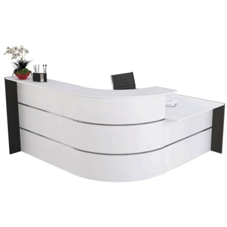 Empfangstheke BARI weiss