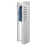Garderobenständer tec-art 6070, mit 5 Haken, Metall, silber