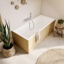 Villeroy & Boch Subway 3.0 Duo Badewanne 180 x 80 cm, mit SilentFlow