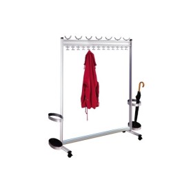 Schirmständer Multiline 6769, Metall, eckig, silber