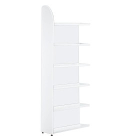 Dante Aktenregal weiss 5 Fachböden