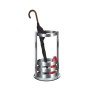 Schirmständer Tim 6264, Edelstahl, eckig, silber