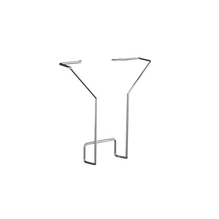 Prospektfach f.Wandhalt.Fokus silber A5