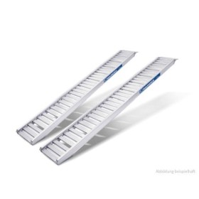 Verladerampe paar Allround-Schiene B mit Rand Länge 3110 mm - Tragkraft (Paar) 2200 kg - Auffahrhöhe 730/ 860 mm