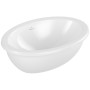 Villeroy & Boch Loop & Friends Unterbauwaschbecken oval 50,5 x 36 cm, mit Überlauf