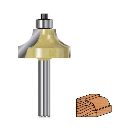PROJAHN Viertelstabfräser mit Kugellager