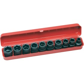 PROJAHN Schlag-Steckschlüssel-Set metrisch 12,5 / 1/2" 10-tlg. PROJAHN Schlag-Steckschlüssel-Set metrisch 12,5 / 1/2" 10-tlg.