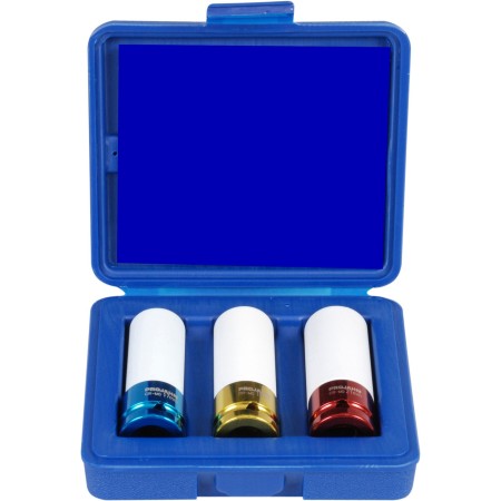 PROJAHN Schlag-Steckschlüssel-Set für Leichtmetallfelgen metrisch 12,5 / 1/2" 3-tlg.