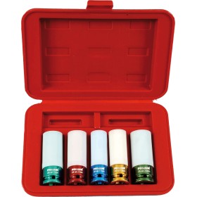 PROJAHN Schlag-Steckschlüssel-Set für Leichtmetallfelgen metrisch 12,5 / 1/2" 5-tlg. PROJAHN Schlag-Steckschlüssel-Set für Leichtmetallfelgen metrisch 12,5 / 1/2" 5-tlg.