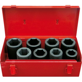 PROJAHN Schlag-Steckschlüssel-Set metrisch 25 / 1" 8-tlg. PROJAHN Schlag-Steckschlüssel-Set metrisch 25 / 1" 8-tlg.