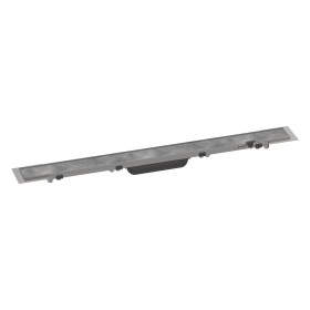 hansgrohe RainDrain Rock Fertigset Duschrinne 70 cm, kürzbar und befliesbar