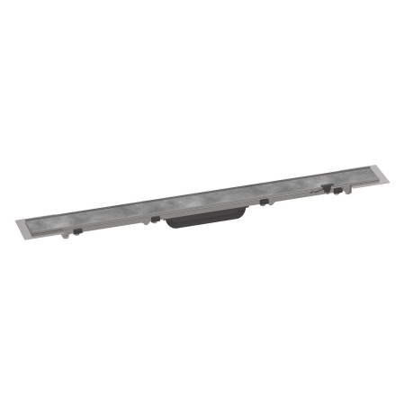hansgrohe RainDrain Rock Fertigset Duschrinne 70 cm, kürzbar und befliesbar