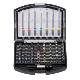 PROJAHN COLOR Bit-Box L 6,3 / 1/4" 25 mm + 75 mm 56-tlg. PROJAHN COLOR Bit-Box L 6,3 / 1/4" 25 mm + 75 mm 56-tlg.