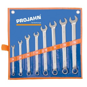 PROJAHN Ringgabelschlüssel-Satz 8-tlg. lange Ausführung metrisch