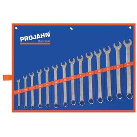 PROJAHN Ringgabelschlüssel-Satz 14-tlg. lange Ausführung metrisch