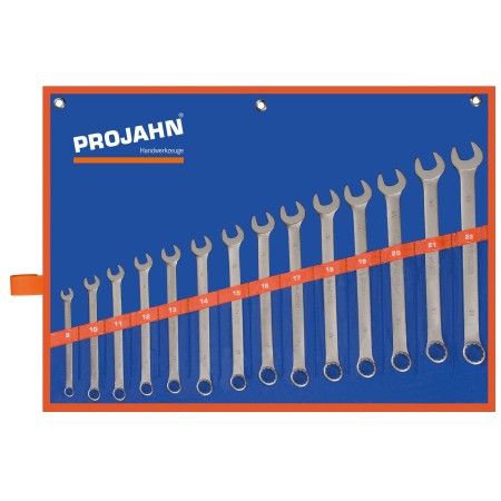 PROJAHN Ringgabelschlüssel-Satz 14-tlg. lange Ausführung metrisch