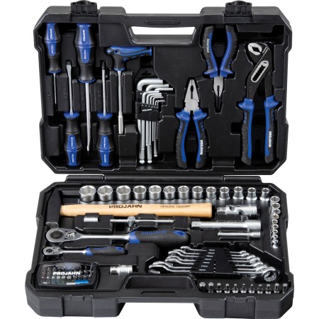 PROJAHN 1/4" + 1/2" Universal-Werkzeugkoffer 98-tlg.