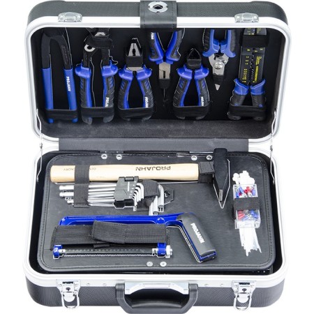 PROJAHN proficraft Werkzeugkoffer KOMPAKT metrisch 6-kant 10 / 3/8" 164-tlg.