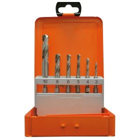 PROJAHN Spiralbohrer-Kassette HSS-G 6-kant 6,35 mm (1/4") 6-tlg.