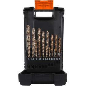 PROJAHN Hochleistungs-Spiralbohrer-Satz HSS-Co 8 % DIN 338 Typ HD - Heavy Duty 19-tlg.