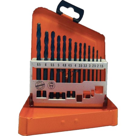 PROJAHN Spiralbohrer-Kassette HSS DIN 338 Typ N ECO 13-tlg.