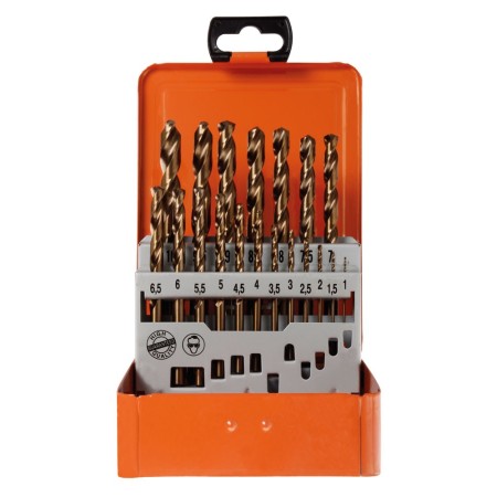 PROJAHN Spiralbohrer-Kassette HSS-Co DIN 338 BASIC 19-tlg.