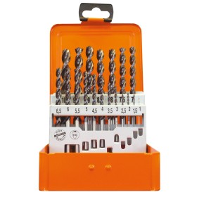 PROJAHN Mehrbereichs-Spiralbohrer Kassette HSS-Co ATN DIN 338 Typ UF-L 19-tlg.