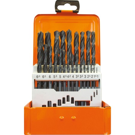 PROJAHN Spiralbohrer-Kassette HSS DIN 338 Typ N ECO 24-tlg.