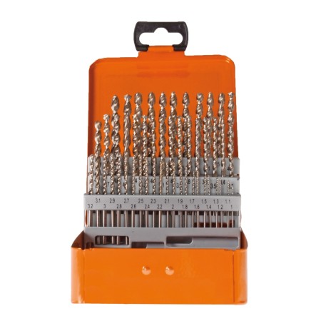 PROJAHN Mehrbereichs-Spiralbohrer Kassette HSS-Co DIN 338 Typ UF-L 50-tlg.