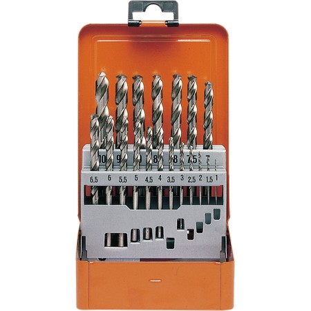 PROJAHN Spiralbohrer-Kassette HSS-Co DIN 338 Typ S SPEED 19-tlg.