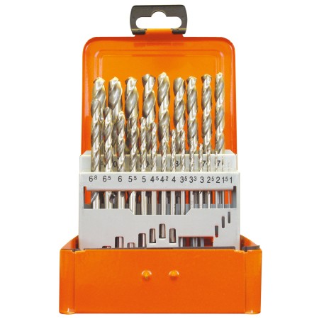 PROJAHN Spiralbohrer-Kassette HSS-G DIN 338 Typ N ECO 24-tlg.