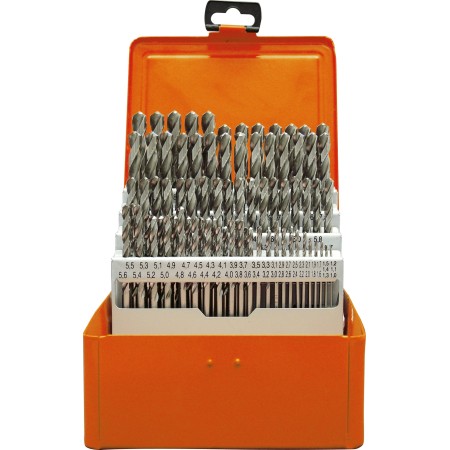 PROJAHN Spiralbohrer-Kassette HSS-G DIN 338 Typ N ECO 91-tlg.