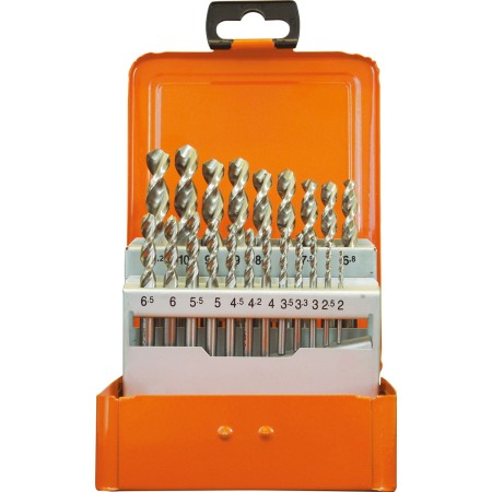 PROJAHN Spiralbohrer-Kassette HSS-Co DIN 1897 Typ UF-L 21-tlg.