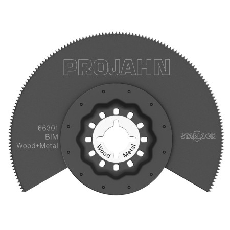PROJAHN Segmentsägeblatt für Holz & Metall 85 mm STARLOCK-Aufnahme