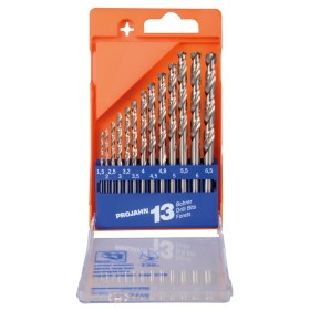 PROJAHN Spiralbohrer-Satz HSS-G DIN 338 Typ N BASIC 13-tlg.