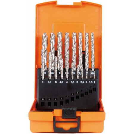 PROJAHN Spiralbohrer-Kassette HSS-G DIN 338 HSS-G DIN 338 Typ N 19-tlg. 19-tlg.