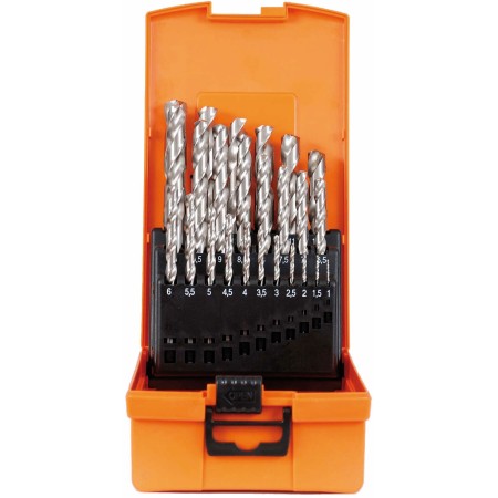 PROJAHN Spiralbohrer-Kassette HSS-G DIN 338 HSS-G DIN 338 Typ N ECO 25-tlg.