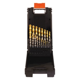 PROJAHN Spiralbohrer-Kassette HSS-G TiN DIN 338 Typ SN 19-tlg.