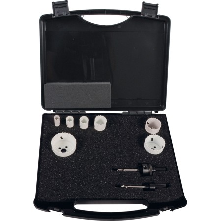 PROJAHN HSS-Co Bi-Metall Lochsägen-Koffer PROCut 9-tlg.