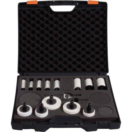 PROJAHN HSS-Co 8 % Bi-Metall Lochsägen-Set ProCut UNIVERSAL-FLEXIBEL 14-tlg.
