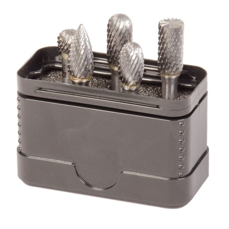 PROJAHN Hartmetall-Frässtifte mit Kreuzverzahnung Satz Heavy Duty 5-tlg.