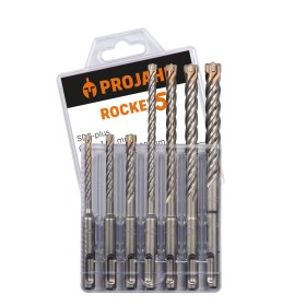PROJAHN Hammerbohrer-Set ROCKET 5 7-tlg. 5-12 mm in Multi-Pack