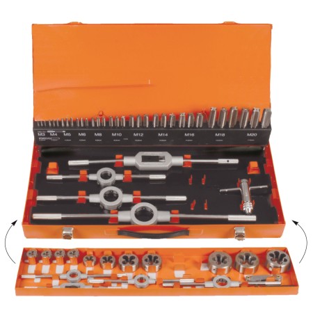 PROJAHN Gewinde-Schneidwerkzeug HSS 54-tlg.