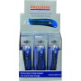 PROJAHN Display mit 24 x 3312 Sicherheits-Cuttermesser mit Trapezklinge