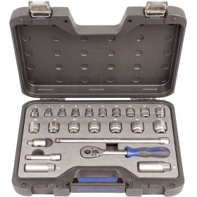 PROJAHN Industrie-Steckschlüsselkoffer metrisch 6-kant 10 / 3/8" 23-tlg. PROJAHN Industrie-Steckschlüsselkoffer metrisch 6-kant 10 / 3/8" 23-tlg.