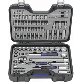 PROJAHN Industrie-Steckschlüsselkoffer metrisch 6-kant 6,3 / 1/4" + 12,5 / 1/2" 91-tlg. 6-kant PROJAHN Industrie-Steckschlüsselkoffer metrisch 6-kant 6,3 / 1/4" + 12,5 / 1/2" 91-tlg. 6-kant