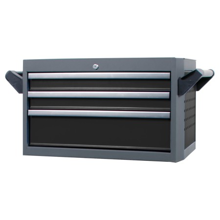 PROJAHN Werkstattwagen-Aufsatz GALAXY mit 3 Schubfächern Schwarz / Silbergrau